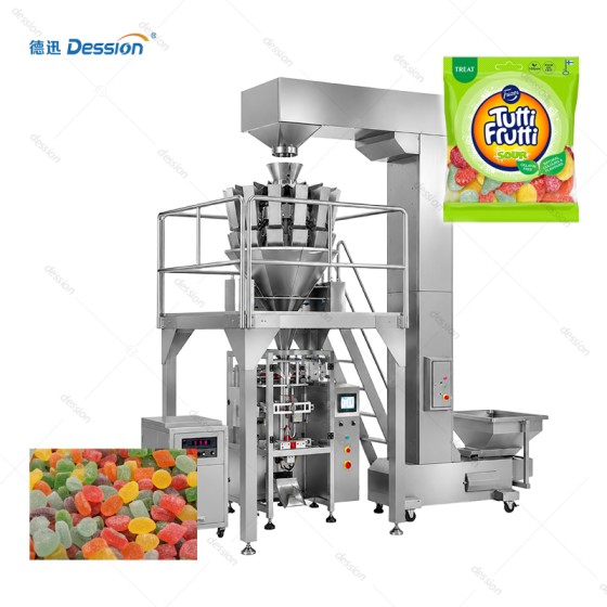 Large Vertical Form Fill Seal Machine for Gummy Candies & Confectionery
